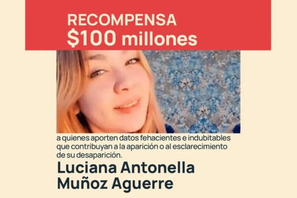 “No vamos a dejar de buscar a Luciana Muñoz”
