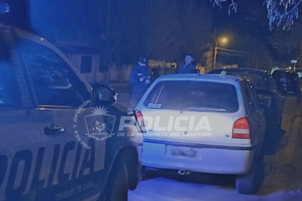 Recuperaron un auto robado en Zapala y un hombre quedó a disposición de la Justicia