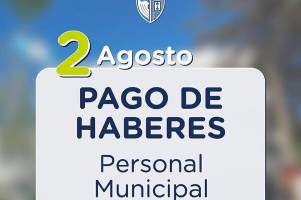 Zapala: El Municipio anunció el pago de haberes con aumento salarial para este 2 de agosto